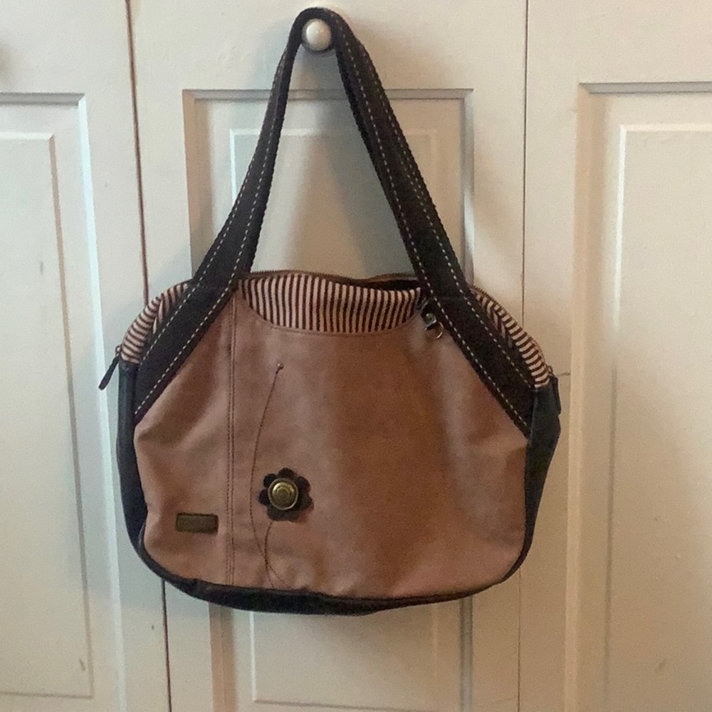 Chala Dusty Rose Bowling Tote
